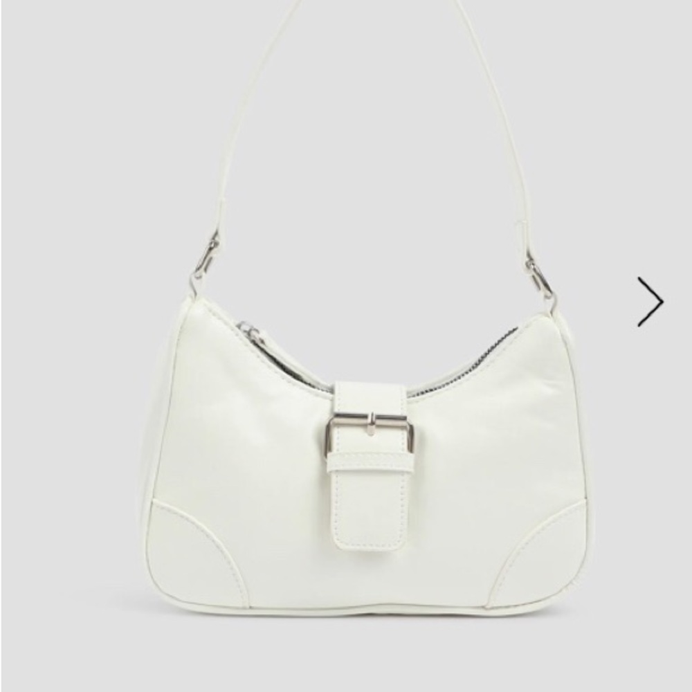 Stylish White Shoulder Bag